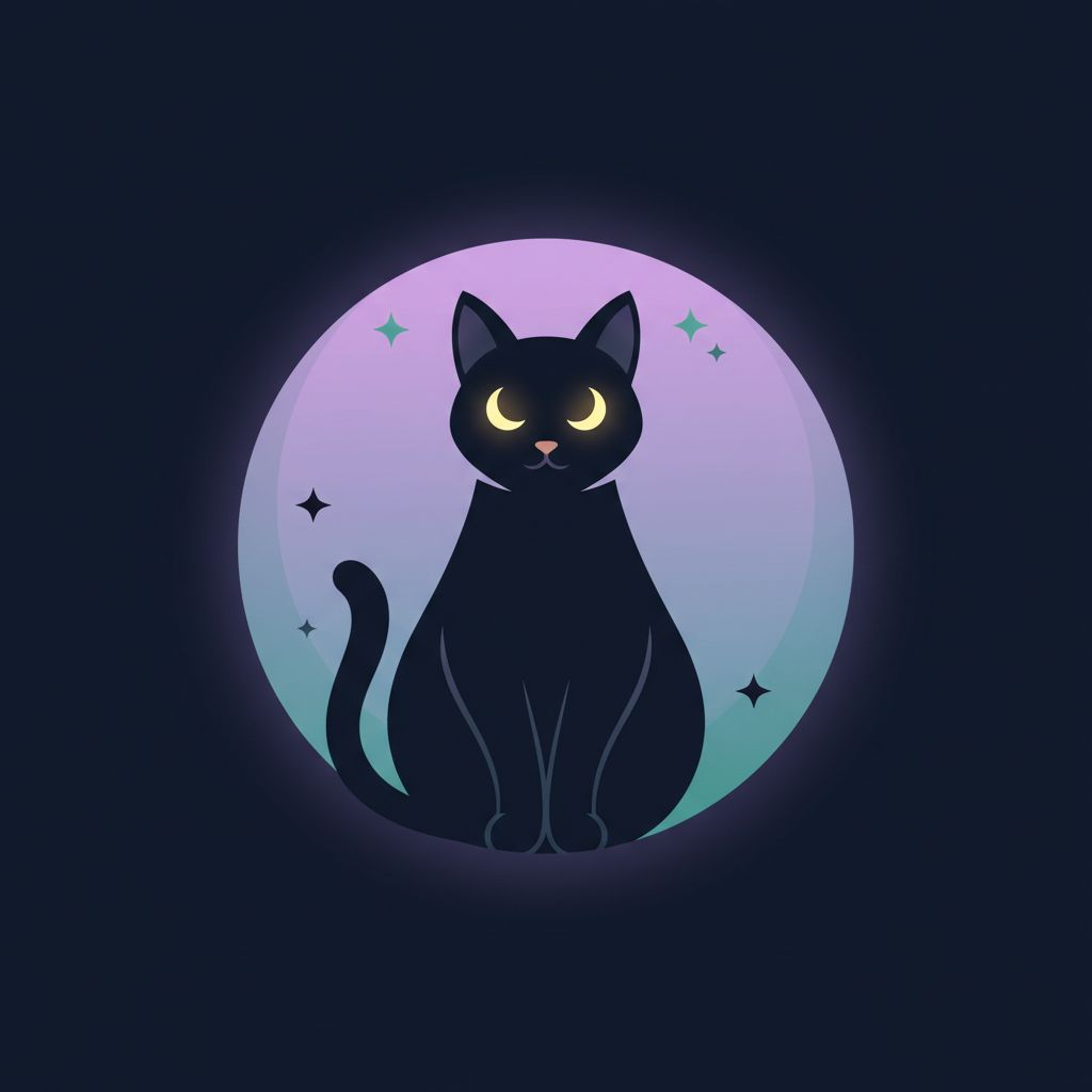 AI Night Cat
